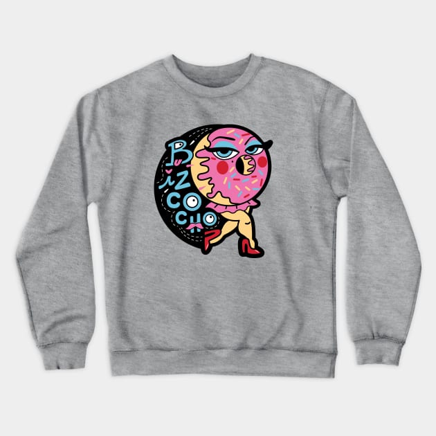 Bizcocho Donut Lover Crewneck Sweatshirt by LADYLOVE